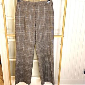Zara Plaid Gaucho Pants
